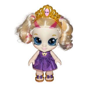Kindi Kids Scented Sisters - Pre-School 10" Play Doll - Tiara Sparkles EUC